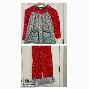 Matilda Jane Cold Winter’s Night Pajama set size 10